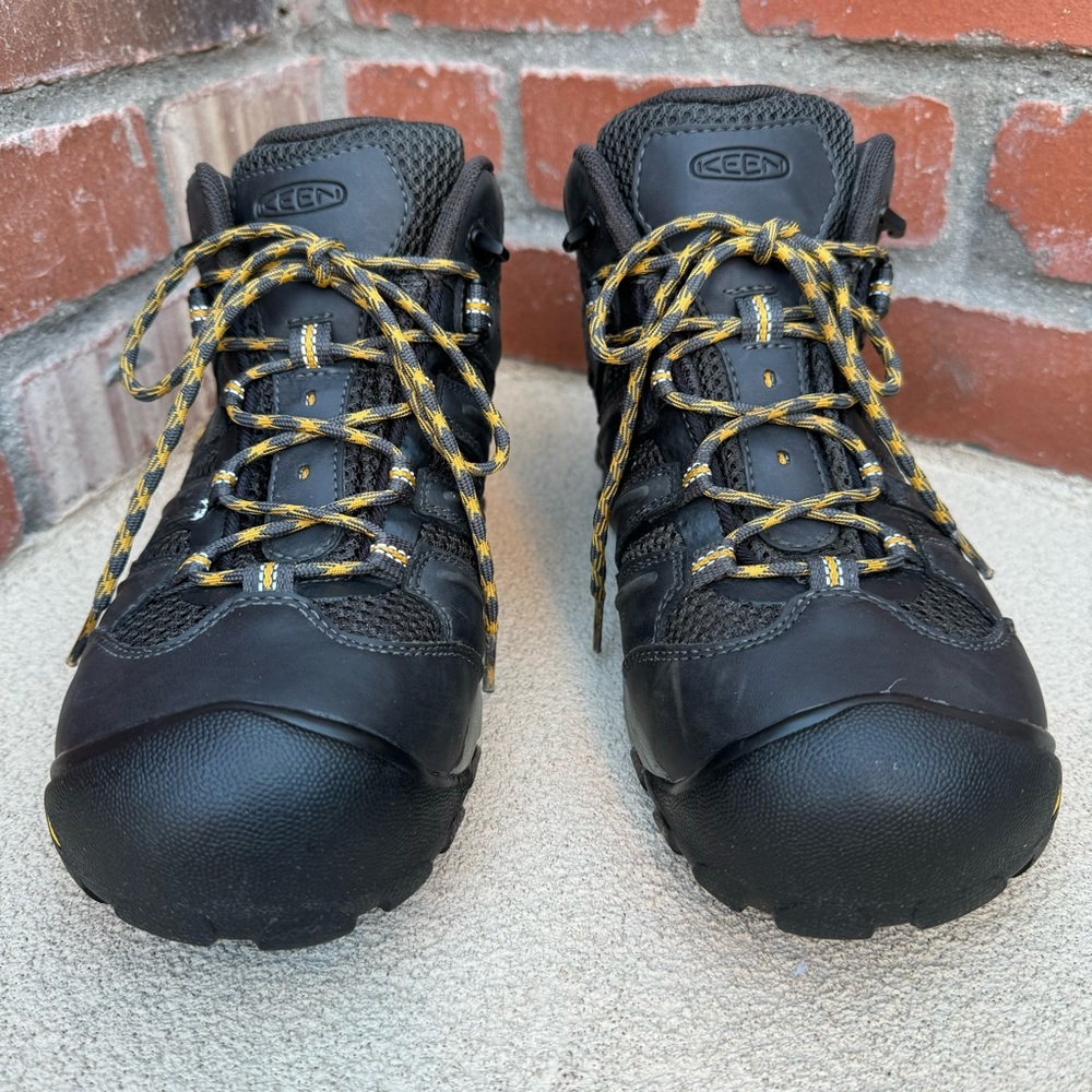 KEEN Lansing Mid Waterproof (Steel Toe) Utility Shoe Men’s Sz 9EE - Picture 4 of 9